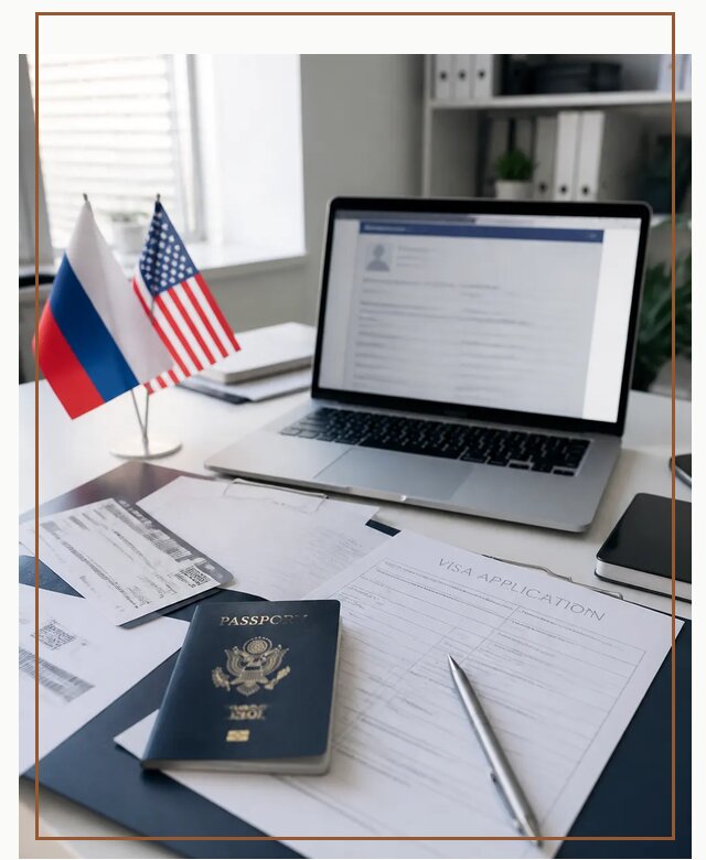 Оформление визы в США для туристов и бизнеса в Александрове