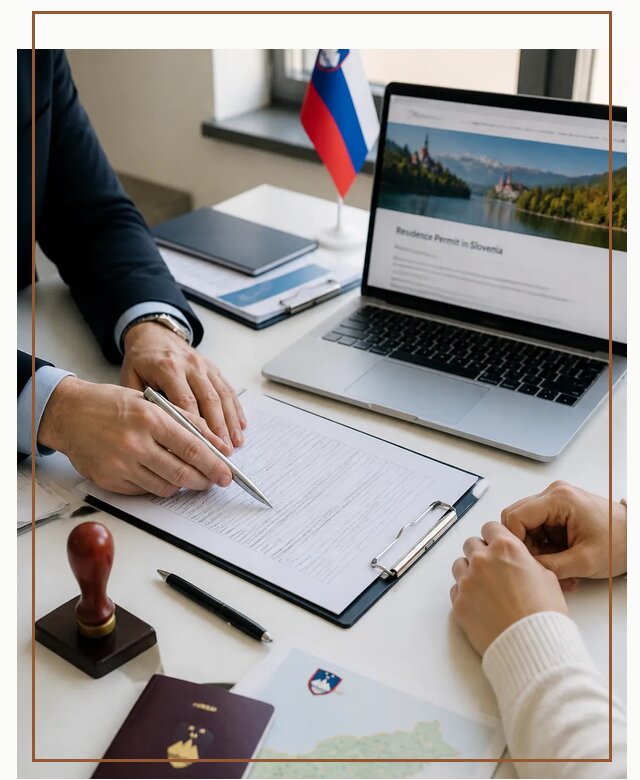 Оформление вида на жительство в Словении под ключ в Александрове